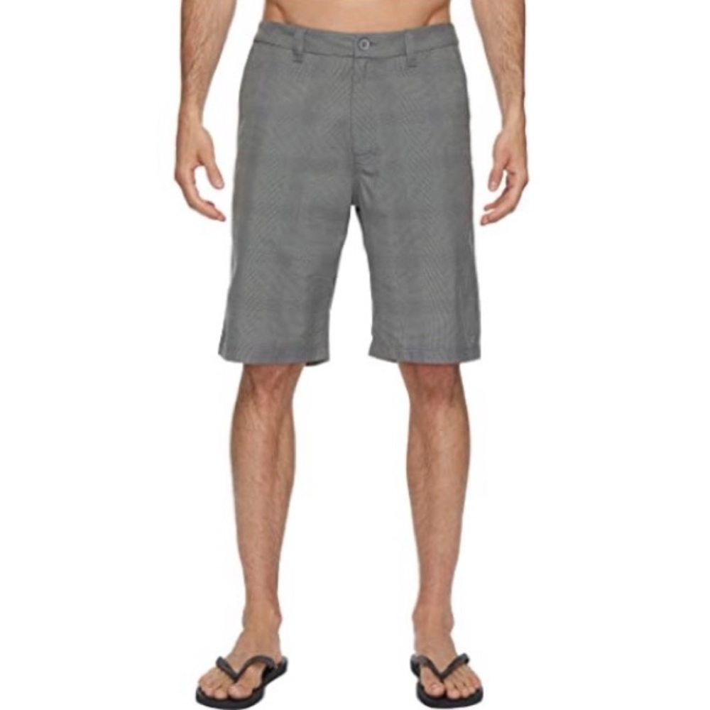 O’NEILL Grey Delta Plaid Walkshort